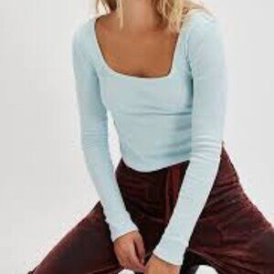 Free People We The Free Hummingbird Long-Sleeve Top NWT *